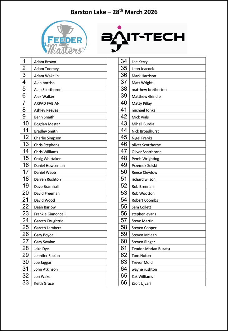 Q1 Barston 28th March 2026