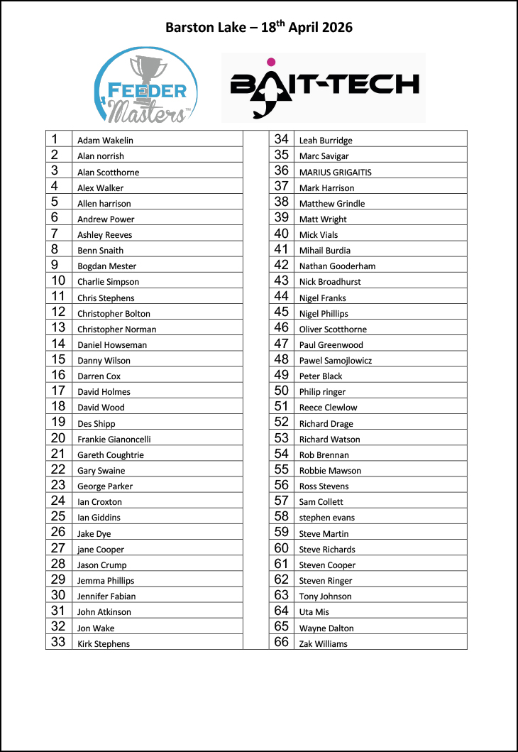 Q4 Barston 18th April 2026
